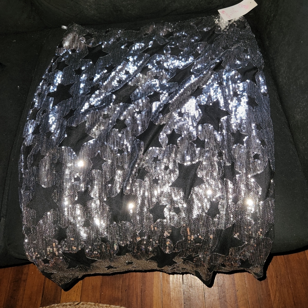 Ftf shinny stars skirt
